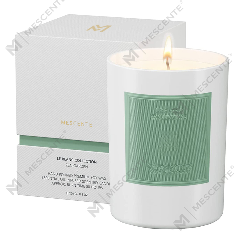 M&Scent Wholesale Custom Luxury Black Glass Jar Christmas Aromatherapy Soy Wax Candle Sets