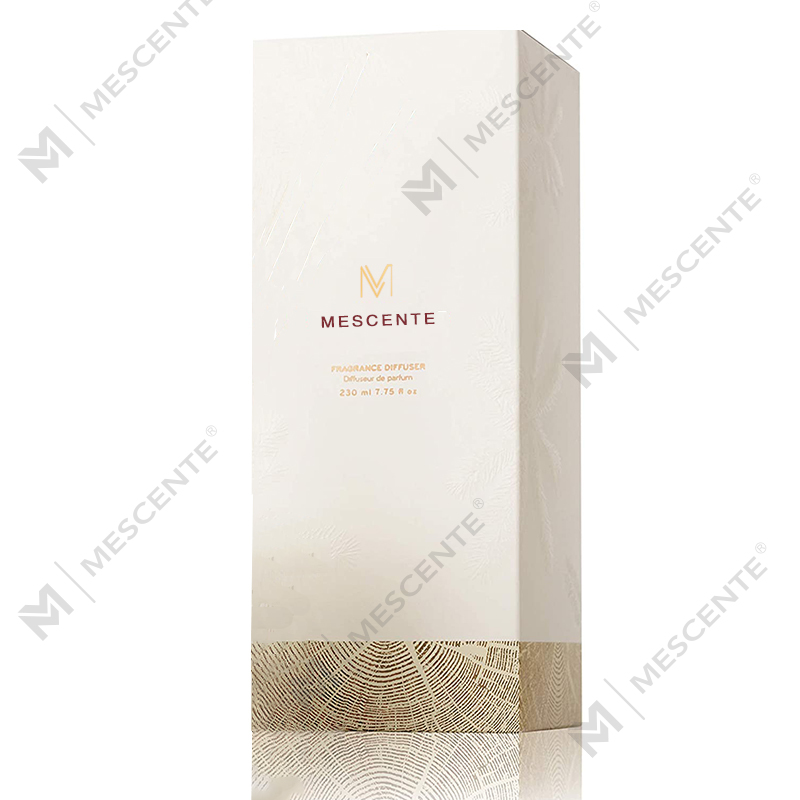 M&Scent Wholesale Luxury Glass Bottle Stik Fiber Round Wood Screw Aroma Reed Diffuser Gift Sets