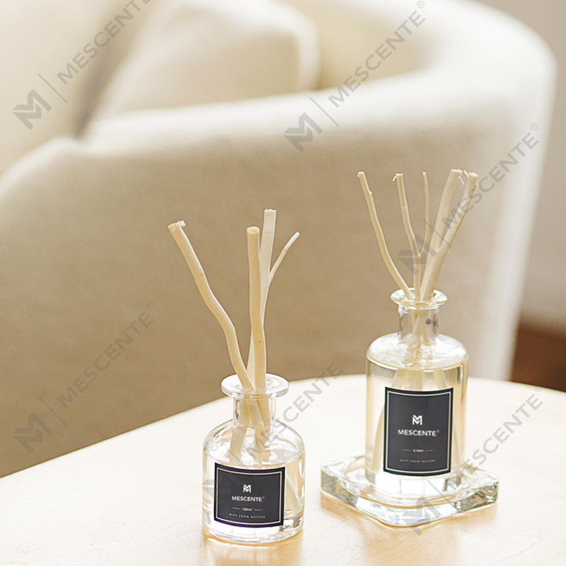 M&Scent Wholesale Luxury Glass Bottle 2025 New Arrival Latest Design Reed Diffuser