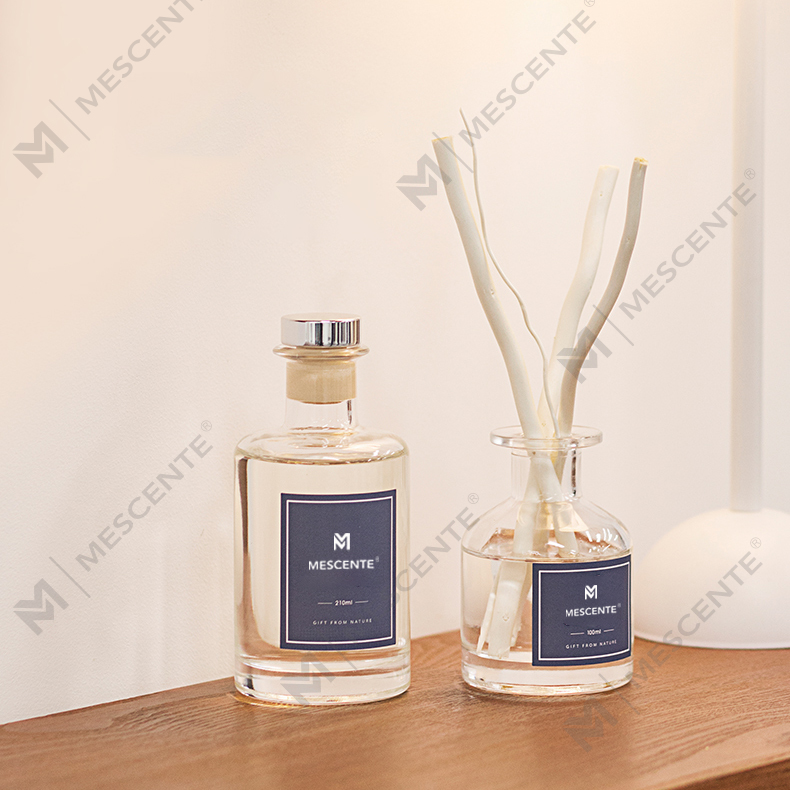 M&Scent Wholesale Luxury Glass Bottle 2025 New Arrival Latest Design Reed Diffuser
