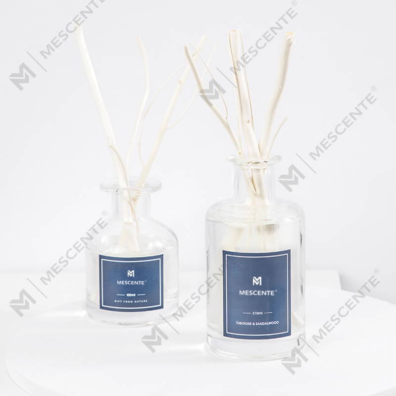 M&Scent Wholesale Luxury Glass Bottle 2025 New Arrival Latest Design Reed Diffuser