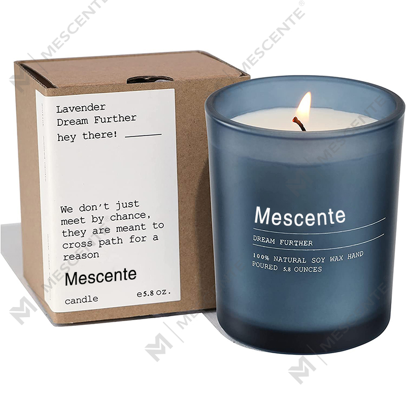 M&Scent Custom Wedding Decoration Jar Jasmine & Ylang Ylang Scented Candles with Labels in Bulk