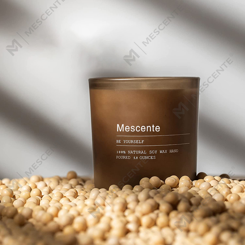 M&Scent Custom Wedding Decoration Jar Jasmine & Ylang Ylang Scented Candles with Labels in Bulk