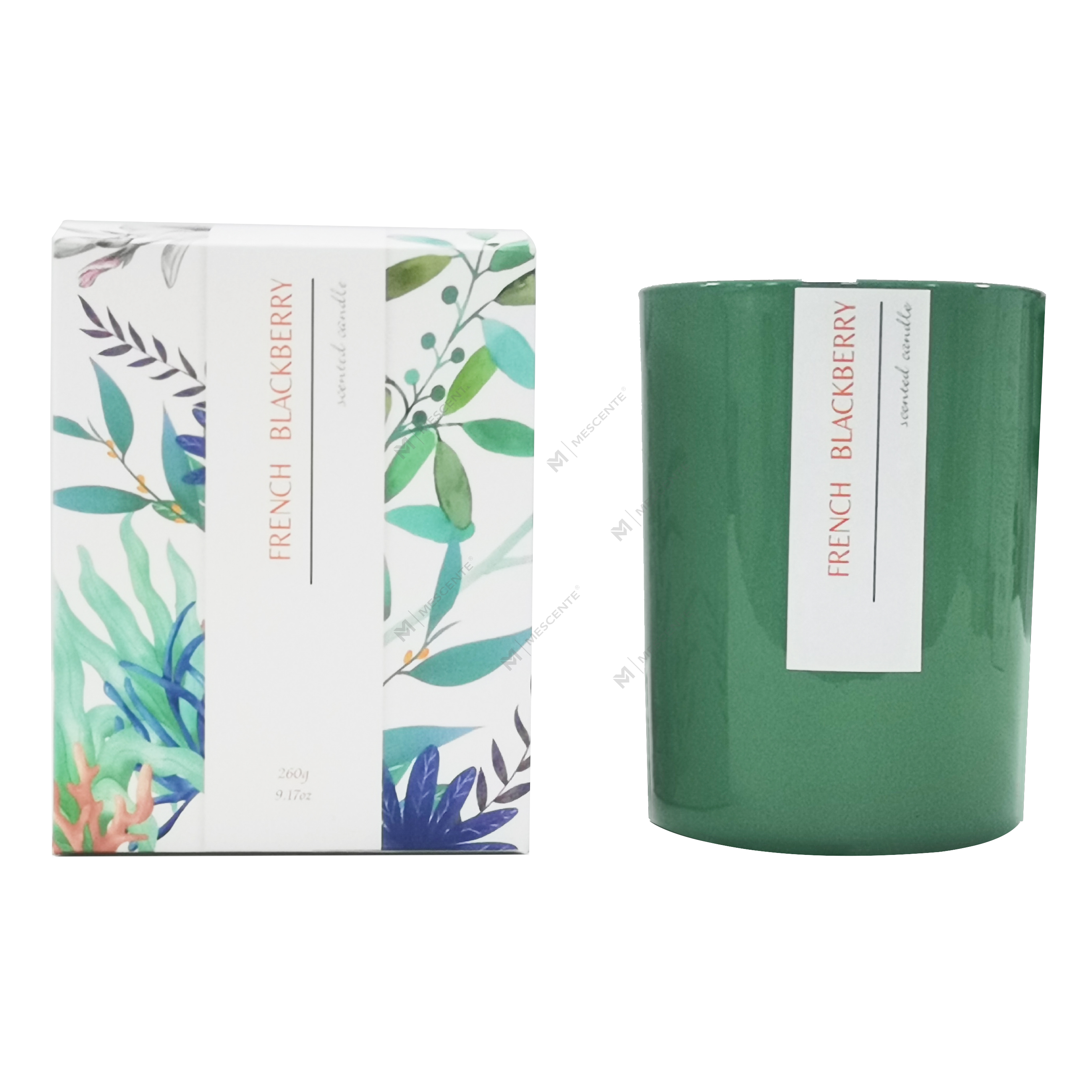 M&Scent custom private label coconut candle warmer scented palm candles with logo