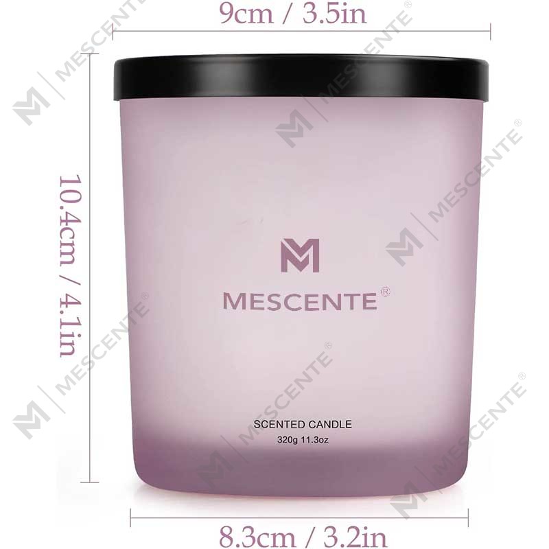 M&Scent Wholesale Custom Luxury Best Selling Private Label Wick Lavender Soy Wax Scented Candles