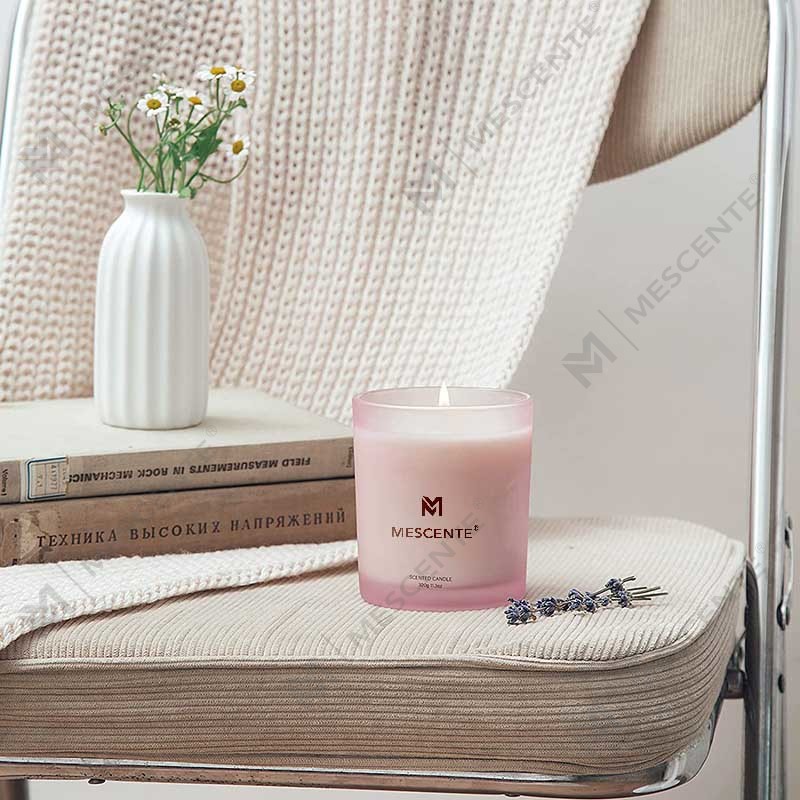 M&Scent Wholesale Custom Luxury Best Selling Private Label Wick Lavender Soy Wax Scented Candles