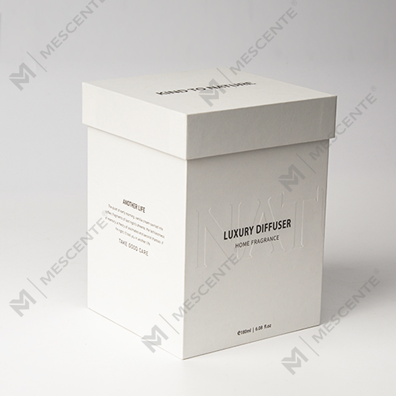 M&Scent Large Square Bottle Big Rattan Stick Liquid Aromatherapy Reed Diffuser Favors with Stopper