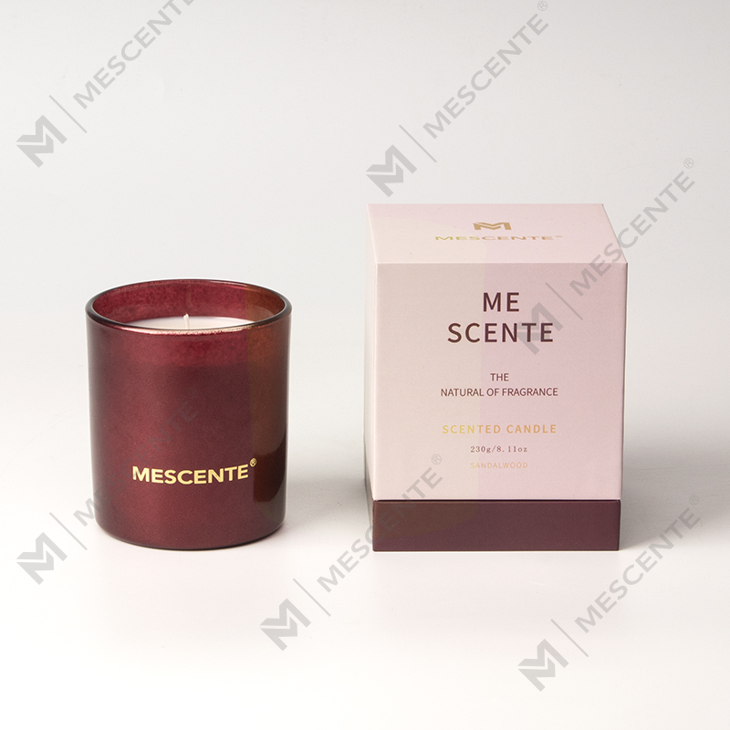 M&Scent Private Label Christmas Black Candle Jars Aromatherapy Scented Candles Scents