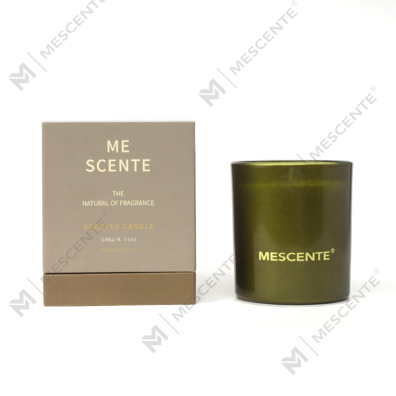 M&Scent Private Label Christmas Black Candle Jars Aromatherapy Scented Candles Scents