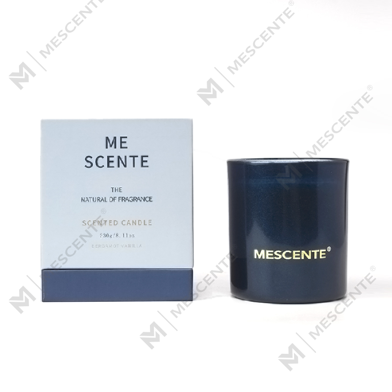 M&Scent Private Label Christmas Black Candle Jars Aromatherapy Scented Candles Scents