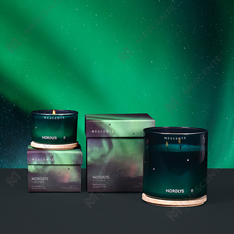 M&Scent Luxury Custom Handmade Christmas Decorative Scented Soy Wax Candles with Gift Box