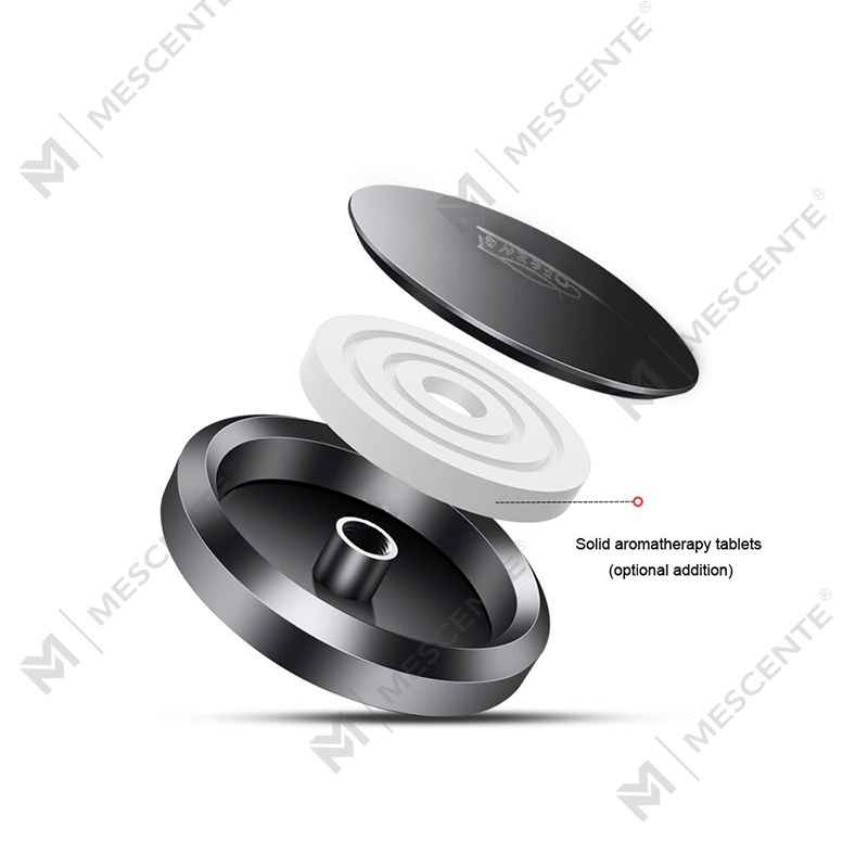 M&Scent Custom Logo Car Hanging Air Freshener Perfume, Home Air Freshener Organic Fiber Block Scent Car