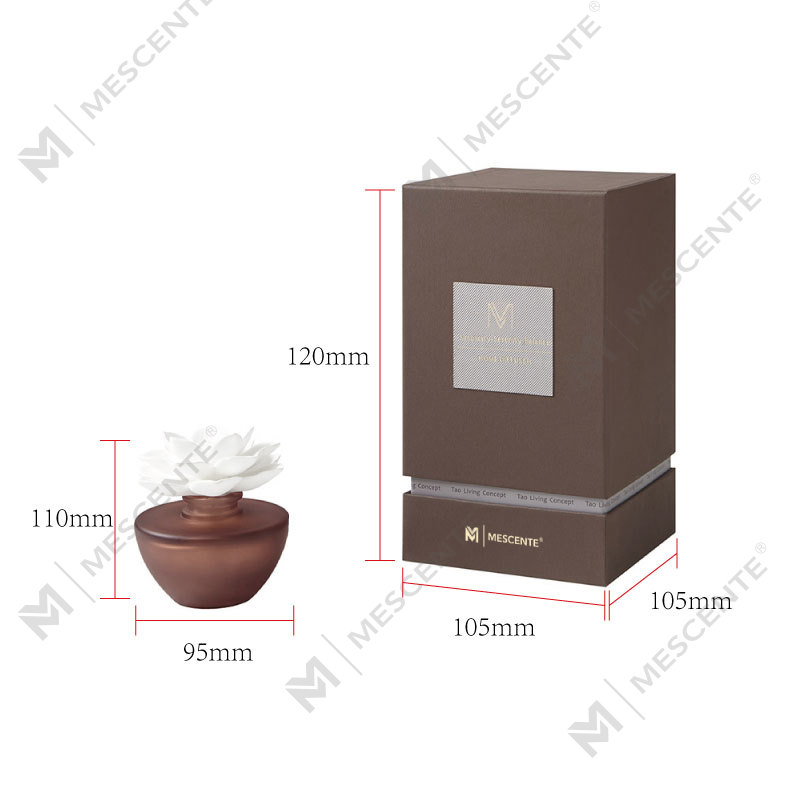 White Flower Mini Perfume Aroma Reed Diffuser Oil, fragrance Thailand Reed Diffusers Gift Set