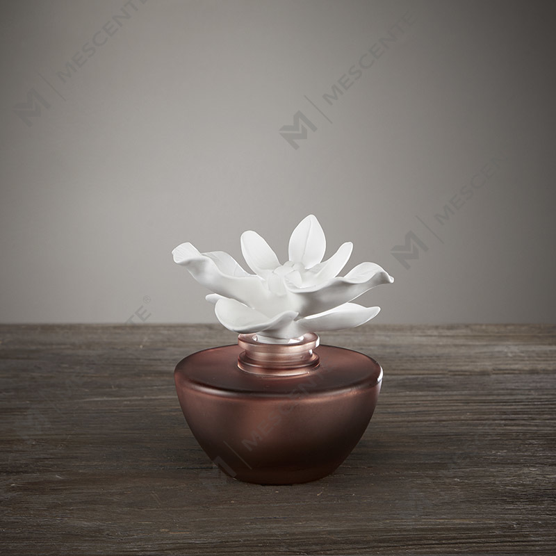 White Flower Mini Perfume Aroma Reed Diffuser Oil, fragrance Thailand Reed Diffusers Gift Set