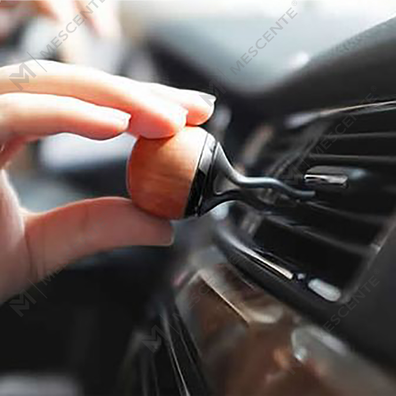 M&Scent Customized Scents Fragrance Essential Oil Wooden Car Air Freshener, Car Air Freshener Liquid