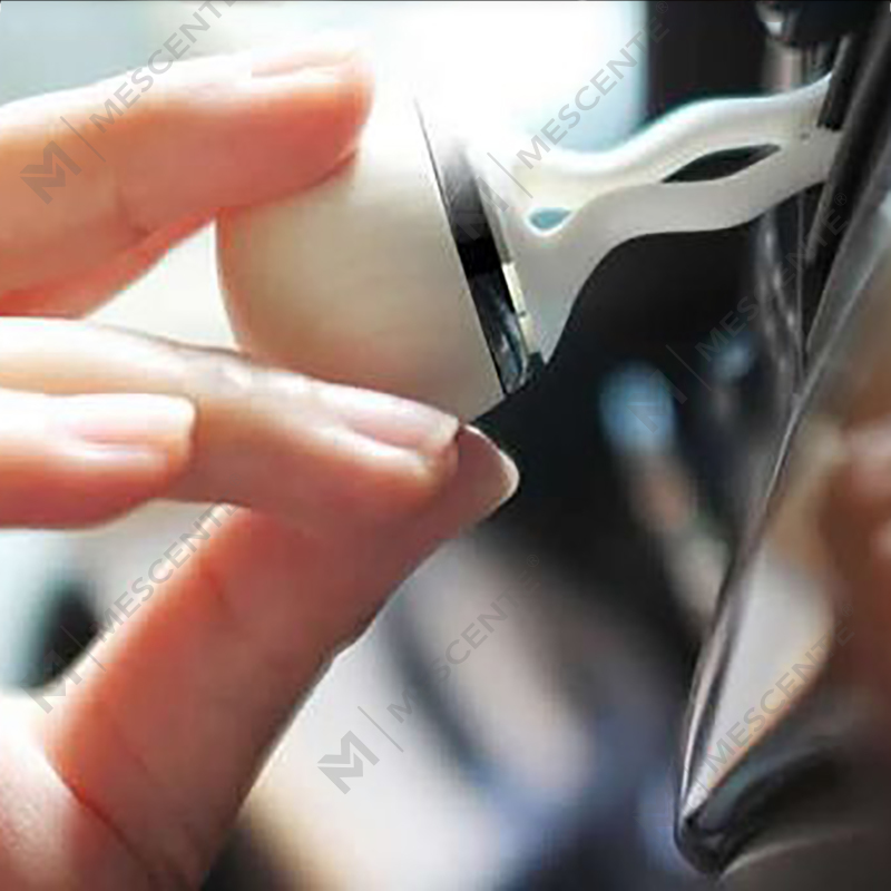 M&Scent Customized Scents Fragrance Essential Oil Wooden Car Air Freshener, Car Air Freshener Liquid