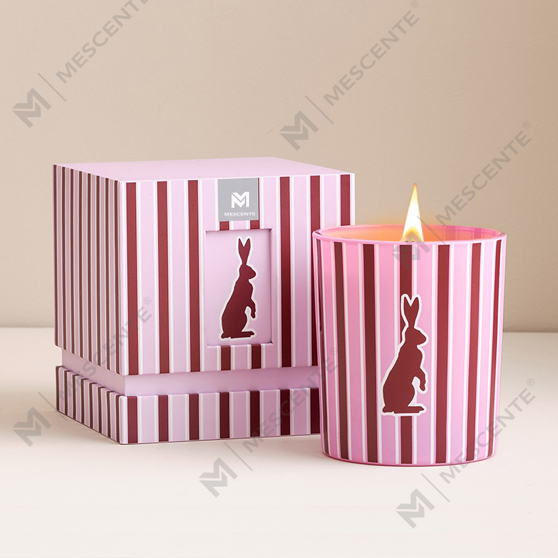 M&Scent wholesale custom luxury home fragrance glass jars scented soy wax candles