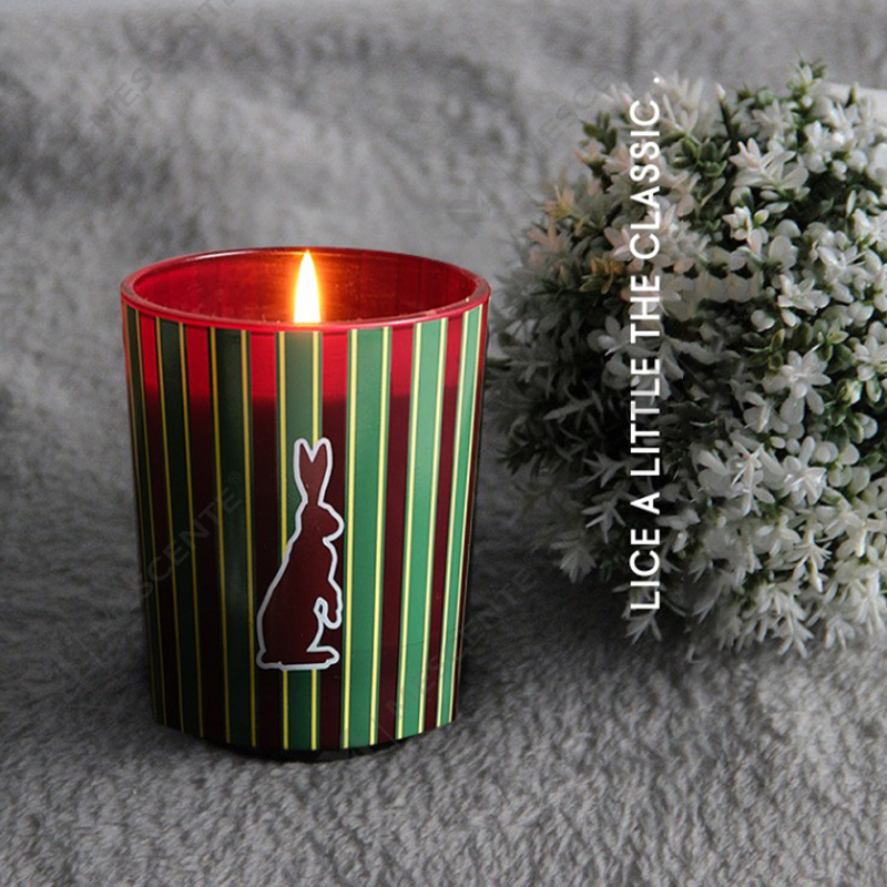 M&Scent wholesale custom luxury home fragrance glass jars scented soy wax candles