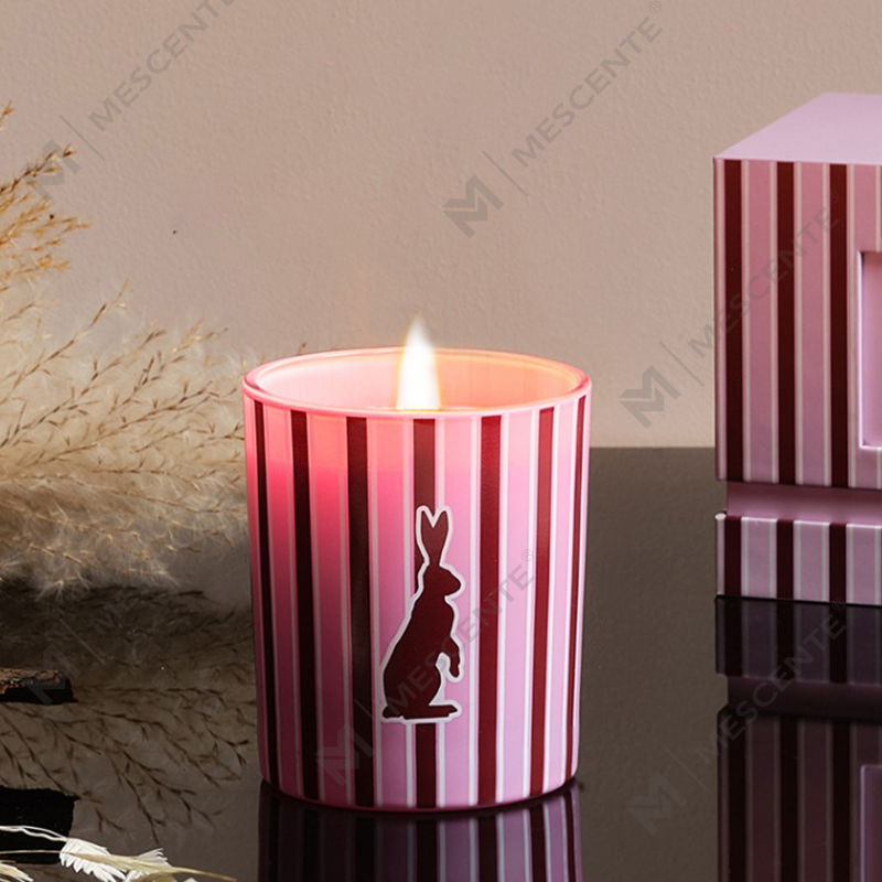 M&Scent wholesale custom luxury home fragrance glass jars scented soy wax candles