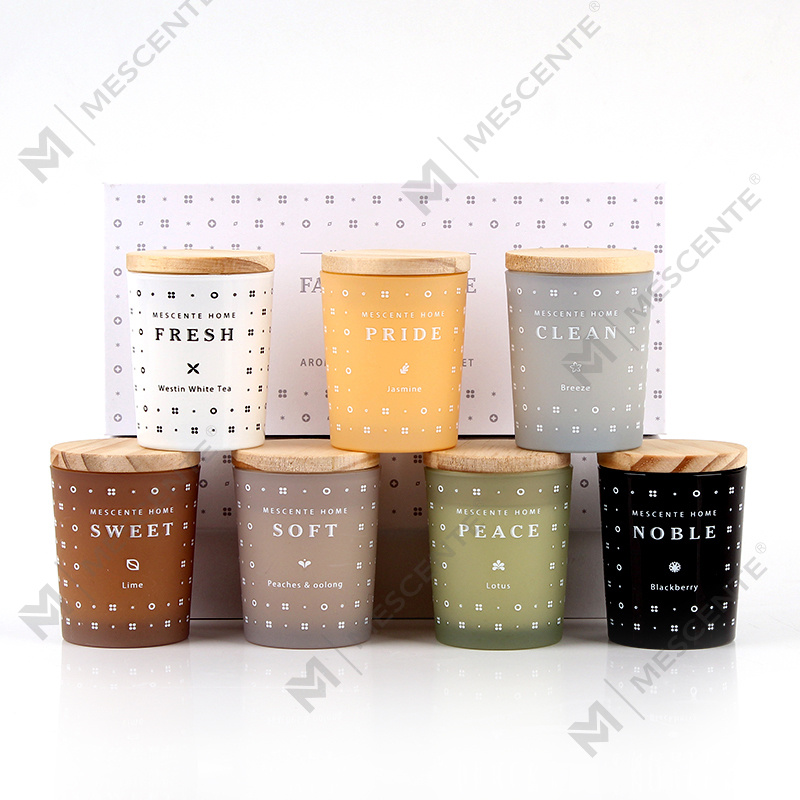 M23352 3 Pack Household Soy Wax Aromatherapy Scented candle set