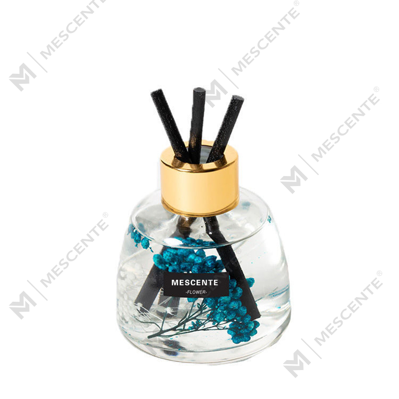 Mini White Bottle Flower Perfume Aroma Reed Diffuser Oil, Fragrance Thailand Reed Diffuser Gift Set