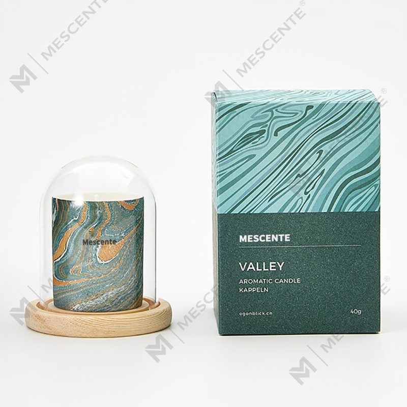 M&Scent Wholesale Cheap Customized Luxury Private Label Pillar Scented Soy Wax Wood Wick Aroma Candle