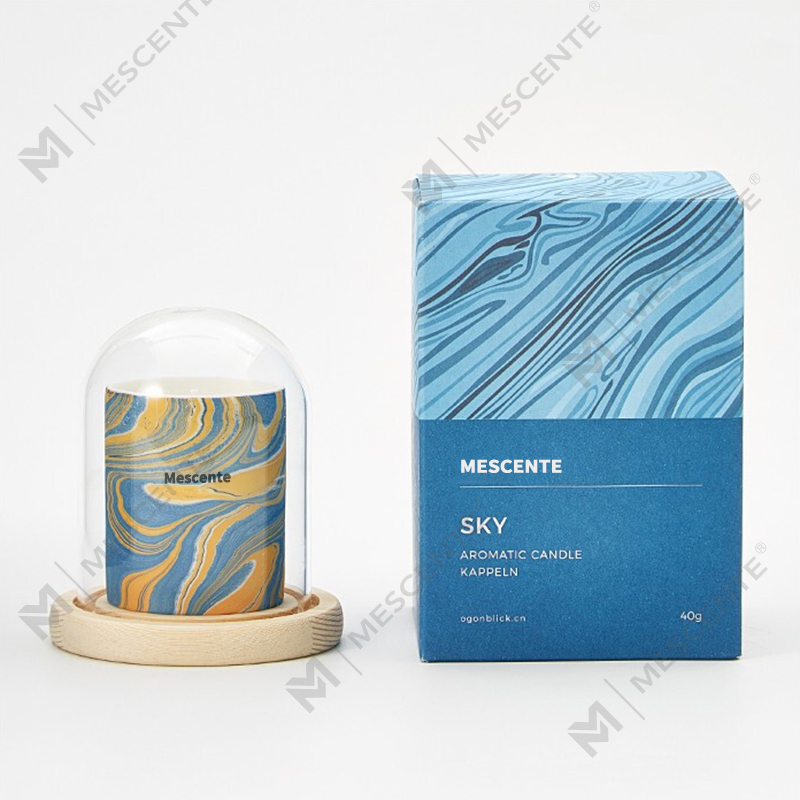 M&Scent Wholesale Cheap Customized Luxury Private Label Pillar Scented Soy Wax Wood Wick Aroma Candle