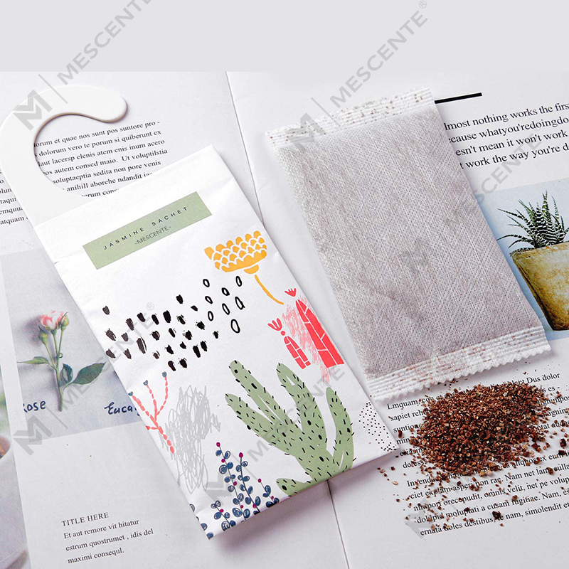 M&Scent New Design Customize Scented Sachet Bags Hanging, Wardrobe Scented Sachets
