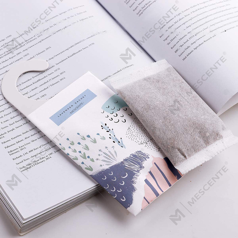 M&Scent New Design Customize Scented Sachet Bags Hanging, Wardrobe Scented Sachets
