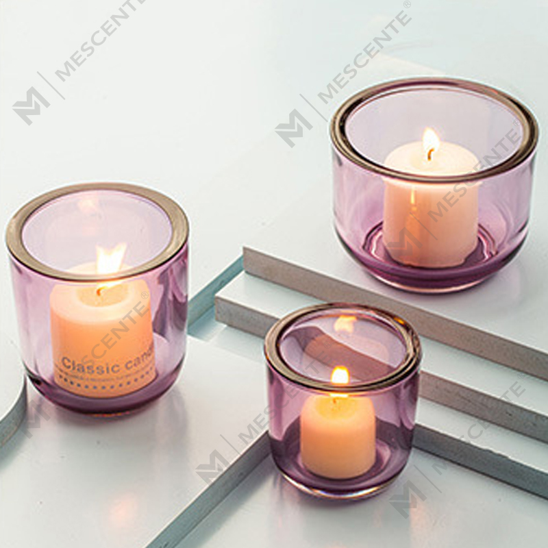 M&Scent Deluxe decorative crystal glass, candlestick in bulk