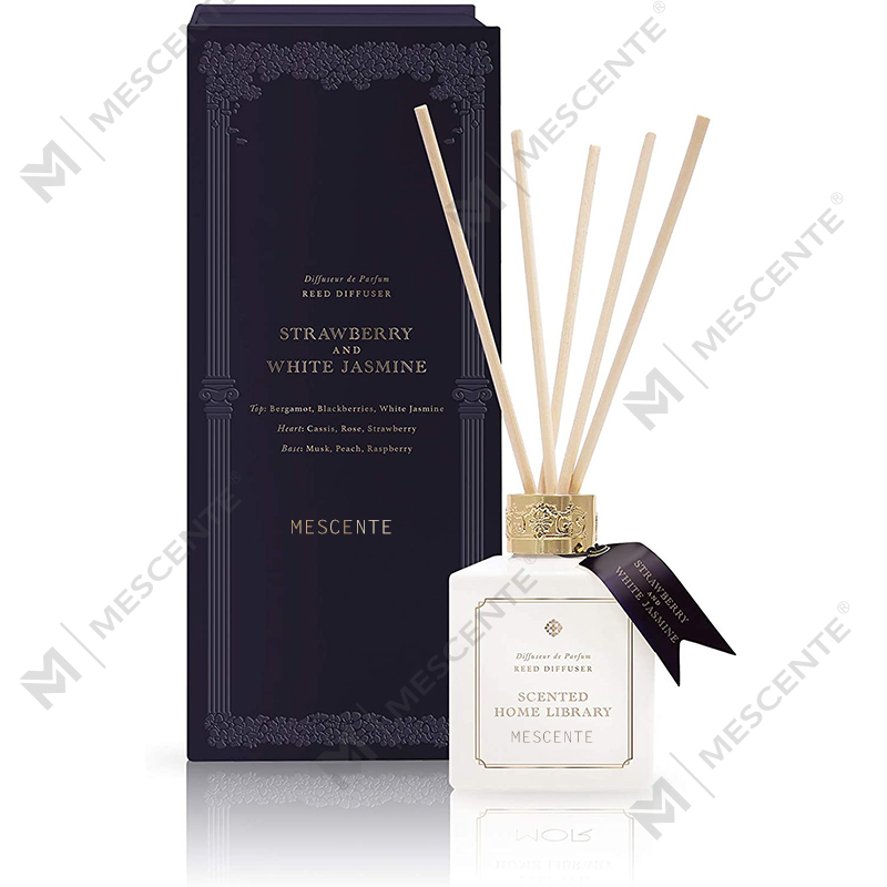 M&Scent Wholesale Luxury Private Label Ceramic Bottle Wooden Flower Stick Aroma Reed Diffuser