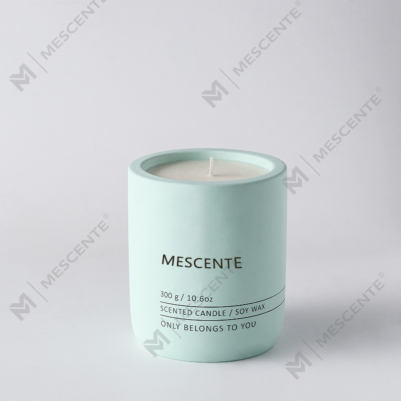 M&Scent Customized Decorative Luxury Massage Private Label Crystal Ceramic Woodwick Scented Soy Wax Candle