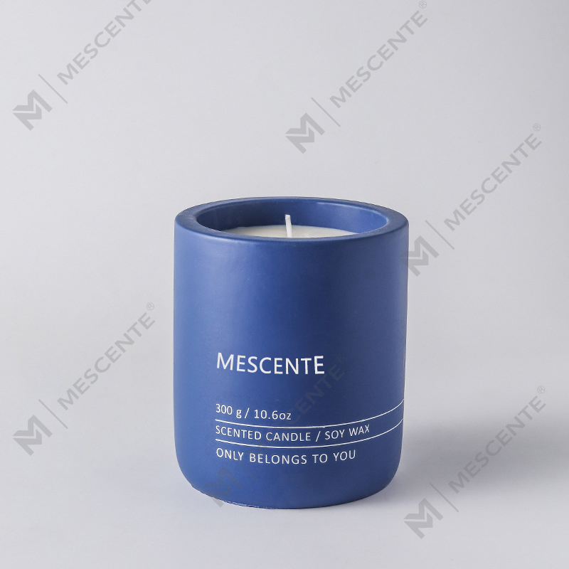 M&Scent Customized Decorative Luxury Massage Private Label Crystal Ceramic Woodwick Scented Soy Wax Candle