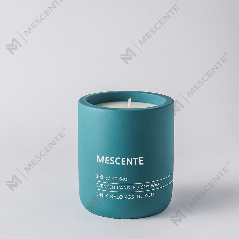 M&Scent Customized Decorative Luxury Massage Private Label Crystal Ceramic Woodwick Scented Soy Wax Candle