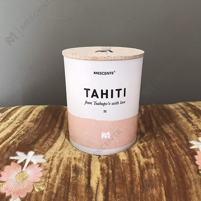 M&Scent Wholesale Cheap Luxury Private Label Decorative Flower Scented Soy Wax Pillar Candles Gift Set