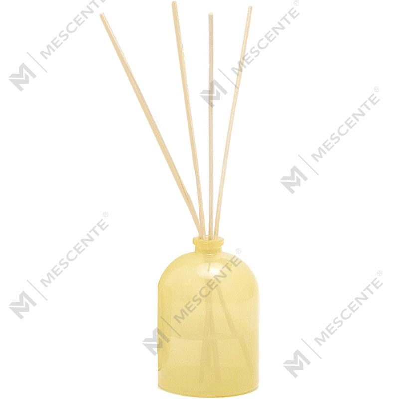 M&Scent Luxury Custom Large Rose Gold Glass Bottle Flower Private Label Liquid Reed Diffuser With Gift Box