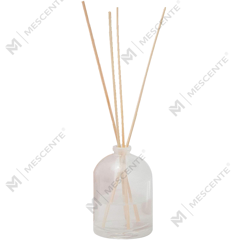 M&Scent Luxury Custom Large Rose Gold Glass Bottle Flower Private Label Liquid Reed Diffuser With Gift Box