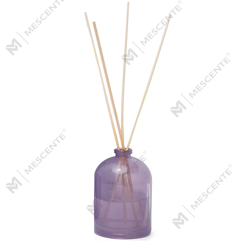 M&Scent Luxury Custom Large Rose Gold Glass Bottle Flower Private Label Liquid Reed Diffuser With Gift Box