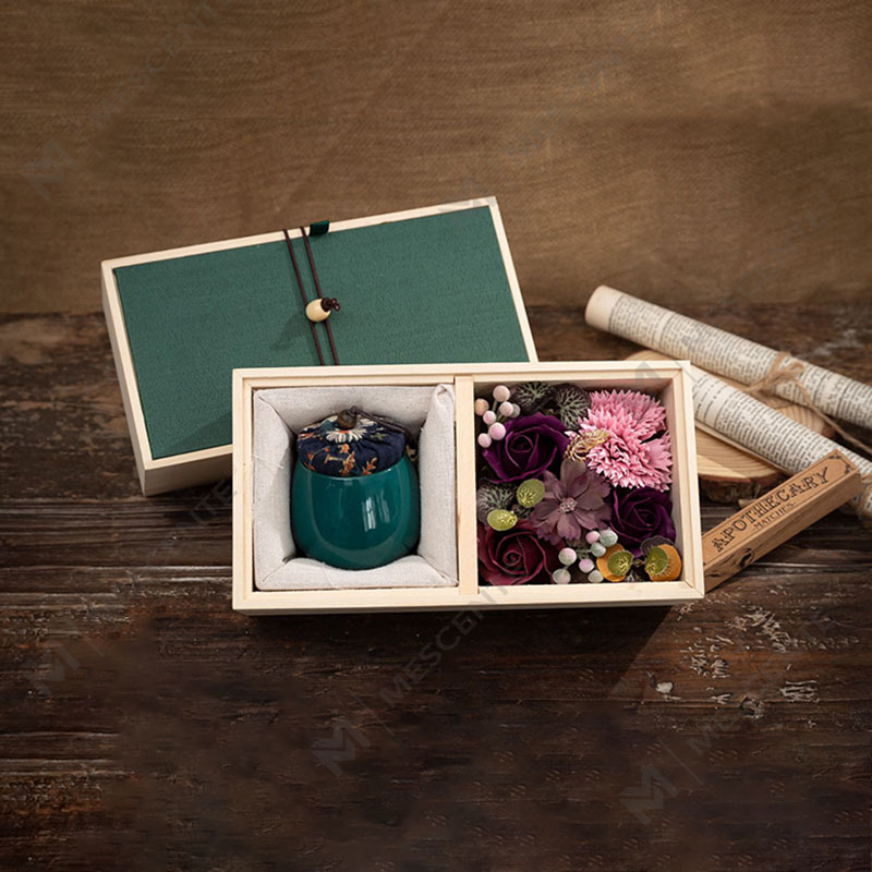 M&Scent Luxury Decoration Bulk Order Ceramic Pillar Aromatherapy Paraffin Candle