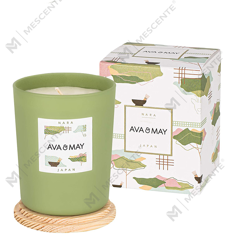 M&Scent custom private label made colored scented soy wax chic candles
