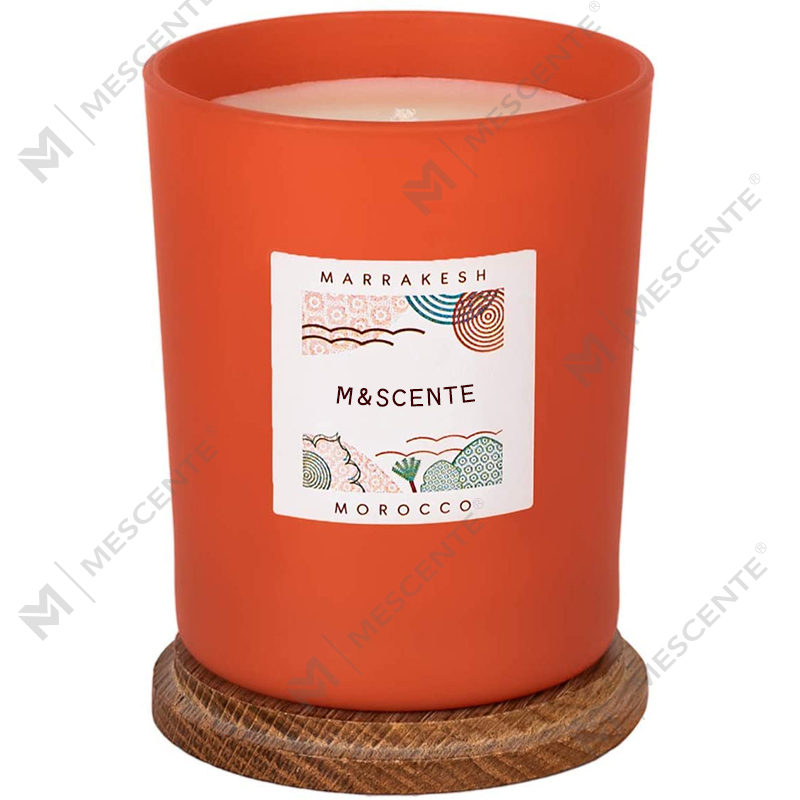 M&Scent custom private label made colored scented soy wax chic candles