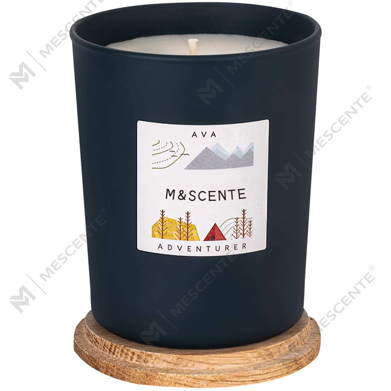 M&Scent custom private label made colored scented soy wax chic candles