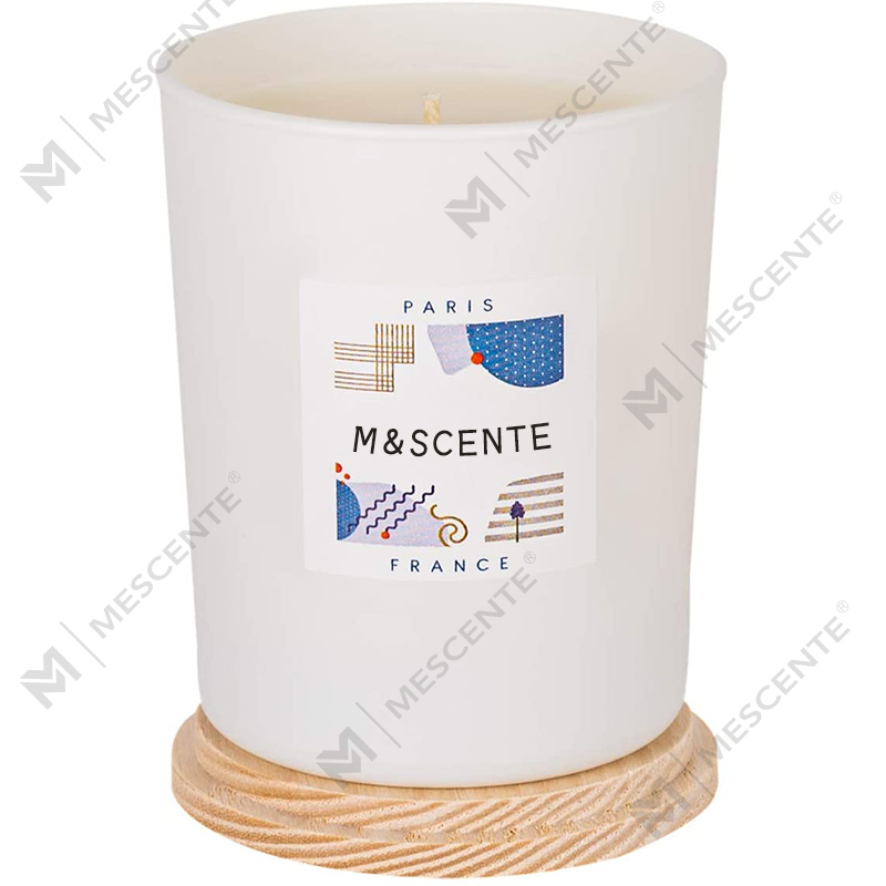 M&Scent custom private label made colored scented soy wax chic candles