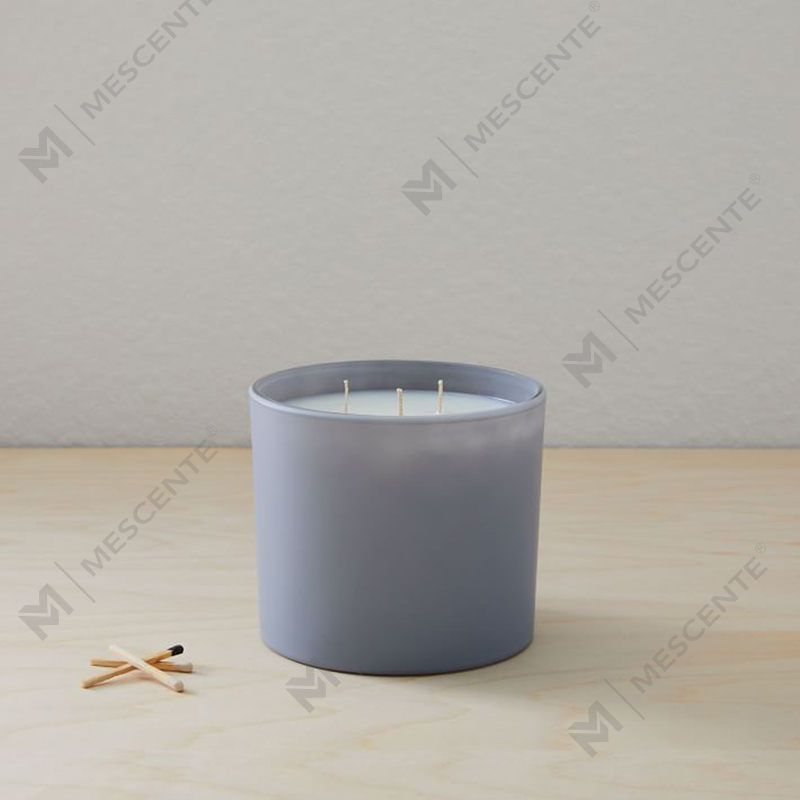 M&SCENT Natural Christmas Widely Used Glass Jar Scented Soy Wax Candle with Folding Box
