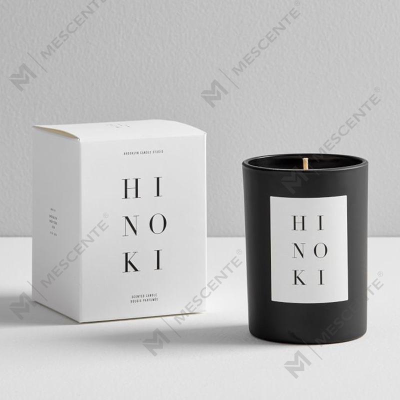 Custom Home Decoration Glass Jar Scented Soy Wax Candle