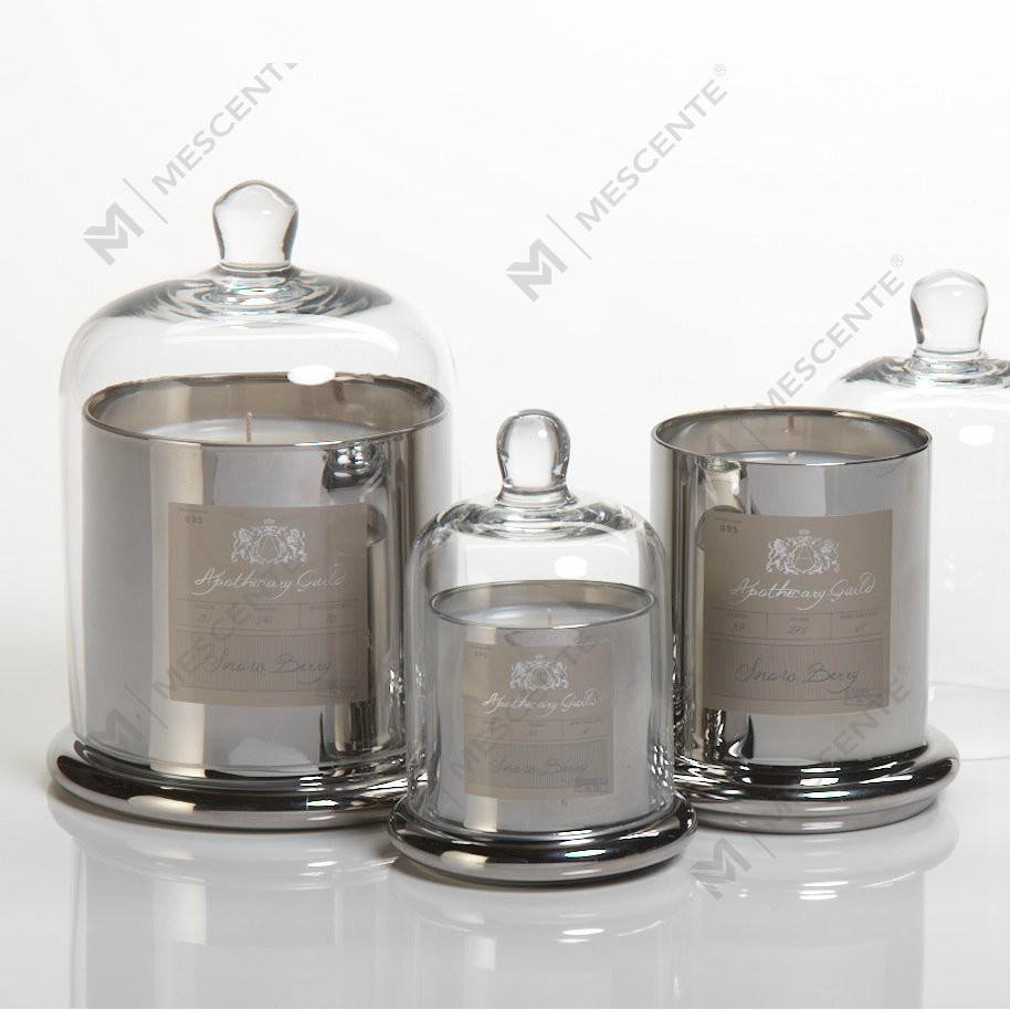 M&Scent Decorative Romantic Wedding Bell Jar Glass Dome Cover Scented Candle  A29275