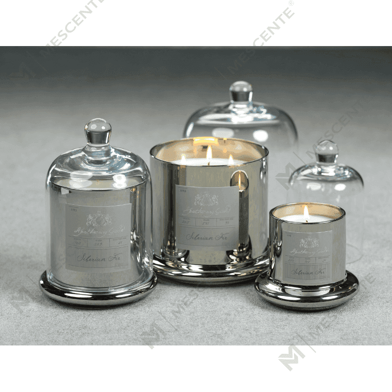 M&Scent Decorative Romantic Wedding Bell Jar Glass Dome Cover Scented Candle  A29275
