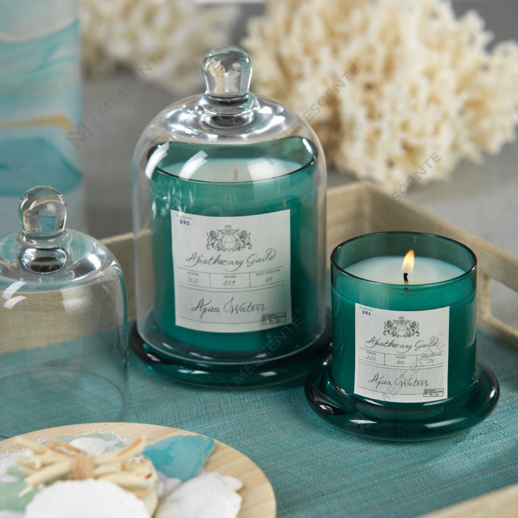 M&Scent Decorative Romantic Wedding Bell Jar Glass Dome Cover Scented Candle  A29275