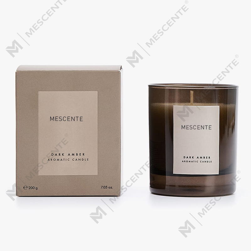 Mescente luxury private label Crystal aromatherapy scented candles 
