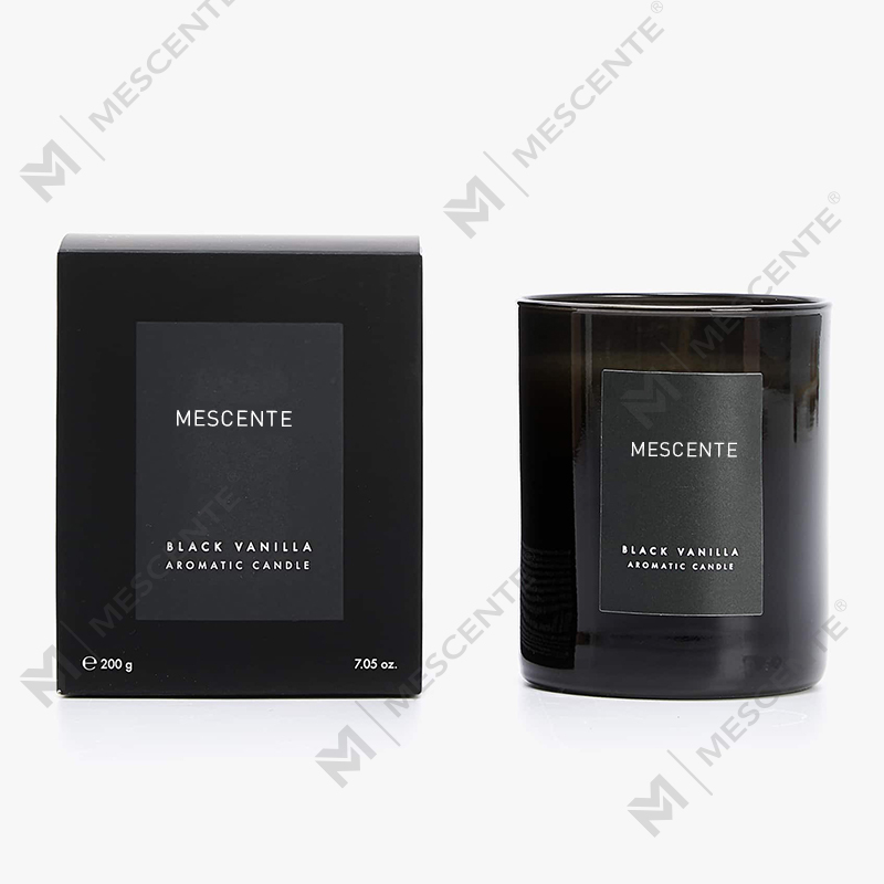 Mescente luxury private label Crystal aromatherapy scented candles 